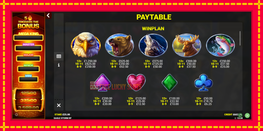 Eagle Storm Rapid Fire Jackpots: สล็อตแมชชีนพร้อมกราฟิกที่ทันสมัย, รูปภาพ 5