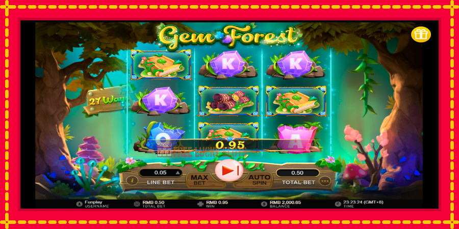 Gem Forest: สล็อตแมชชีนพร้อมกราฟิกที่ทันสมัย, รูปภาพ 3