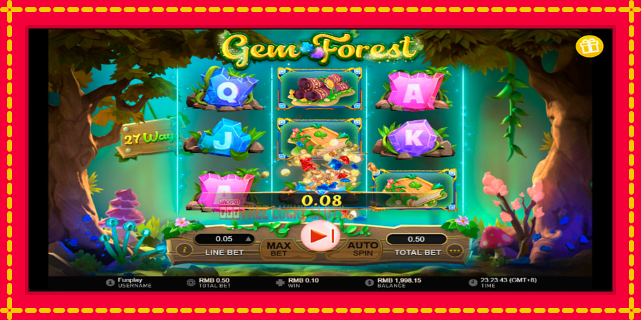 Gem Forest: สล็อตแมชชีนพร้อมกราฟิกที่ทันสมัย, รูปภาพ 4