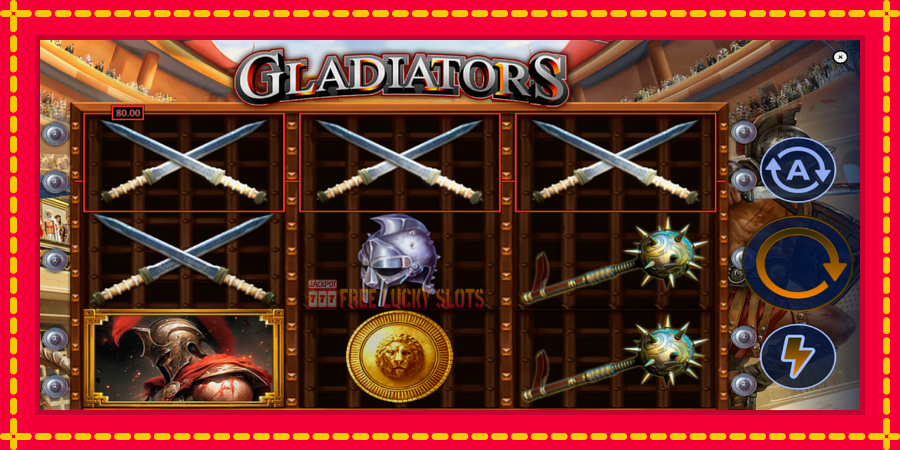 Gladiators: สล็อตแมชชีนพร้อมกราฟิกที่ทันสมัย, รูปภาพ 5