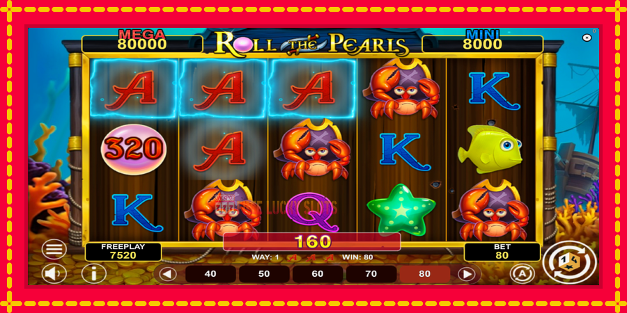 Roll The Pearls Hold & Win: สล็อตแมชชีนพร้อมกราฟิกที่ทันสมัย, รูปภาพ 4