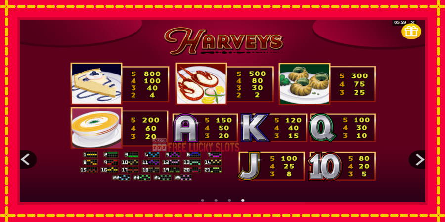 Harveys: สล็อตแมชชีนพร้อมกราฟิกที่ทันสมัย, รูปภาพ 3