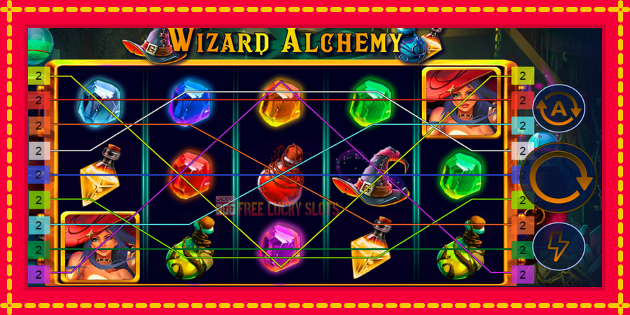 Wizard Alchemy: สล็อตแมชชีนพร้อมกราฟิกที่ทันสมัย, รูปภาพ 2