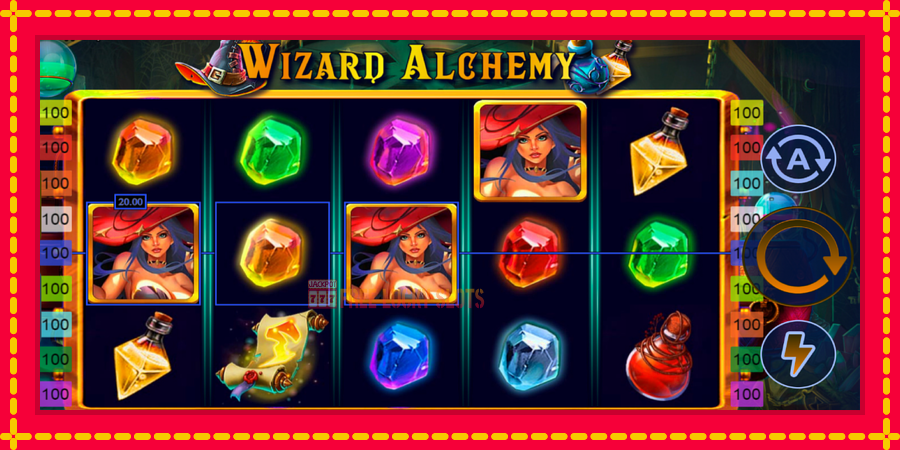 Wizard Alchemy: สล็อตแมชชีนพร้อมกราฟิกที่ทันสมัย, รูปภาพ 4