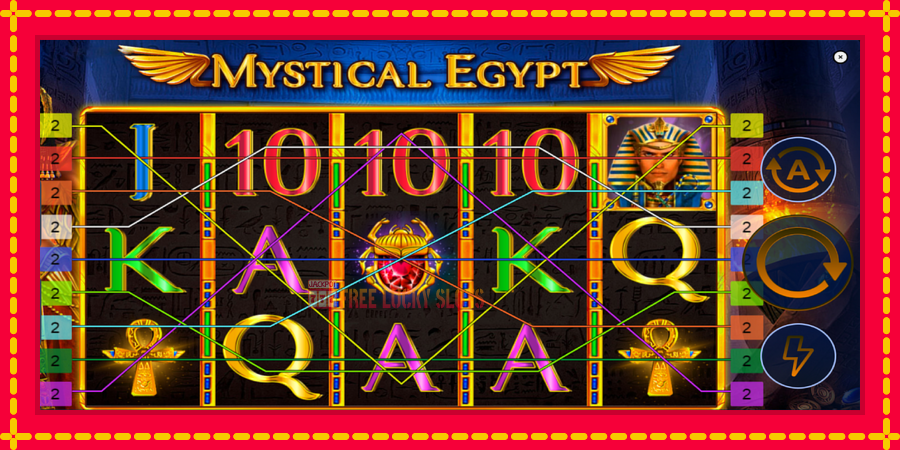 Mystical Egypt: สล็อตแมชชีนพร้อมกราฟิกที่ทันสมัย, รูปภาพ 2