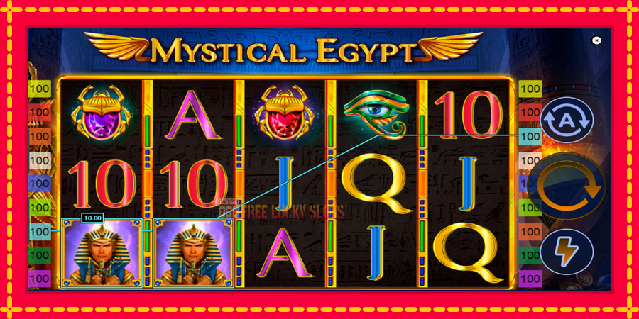 Mystical Egypt: สล็อตแมชชีนพร้อมกราฟิกที่ทันสมัย, รูปภาพ 3