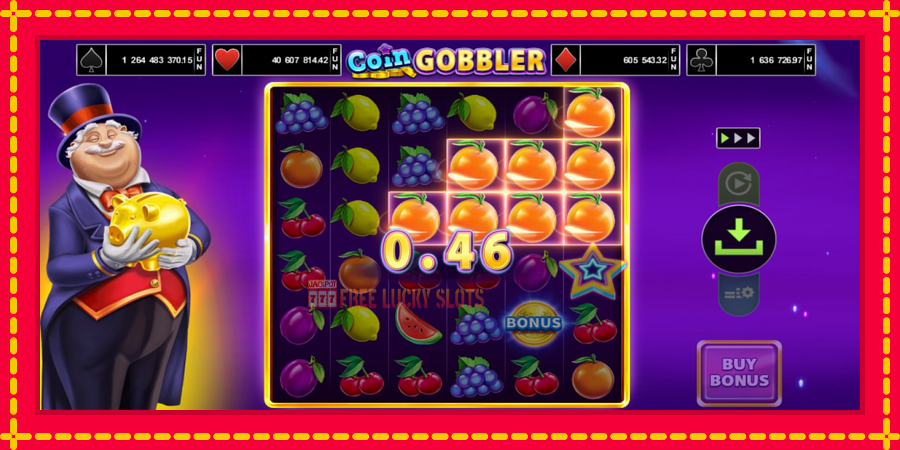 Coin Gobbler: สล็อตแมชชีนพร้อมกราฟิกที่ทันสมัย, รูปภาพ 3