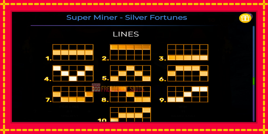 Super Miner Silver Fortunes: สล็อตแมชชีนพร้อมกราฟิกที่ทันสมัย, รูปภาพ 7