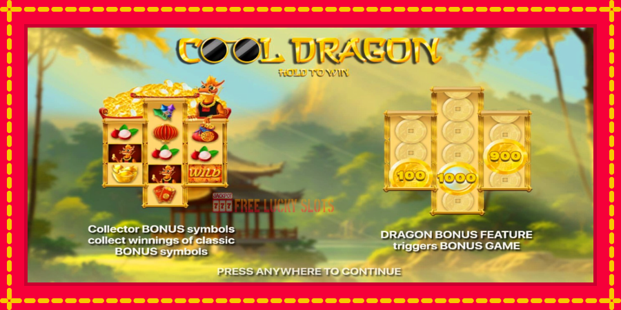 Cool Dragon: Hold to Win: สล็อตแมชชีนพร้อมกราฟิกที่ทันสมัย, รูปภาพ 1