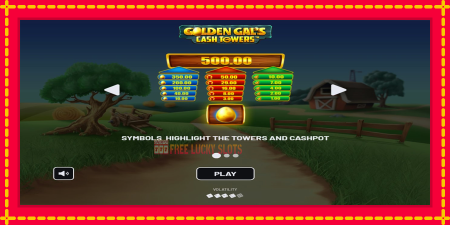 Golden Gal’s Cash Tower: สล็อตแมชชีนพร้อมกราฟิกที่ทันสมัย, รูปภาพ 1