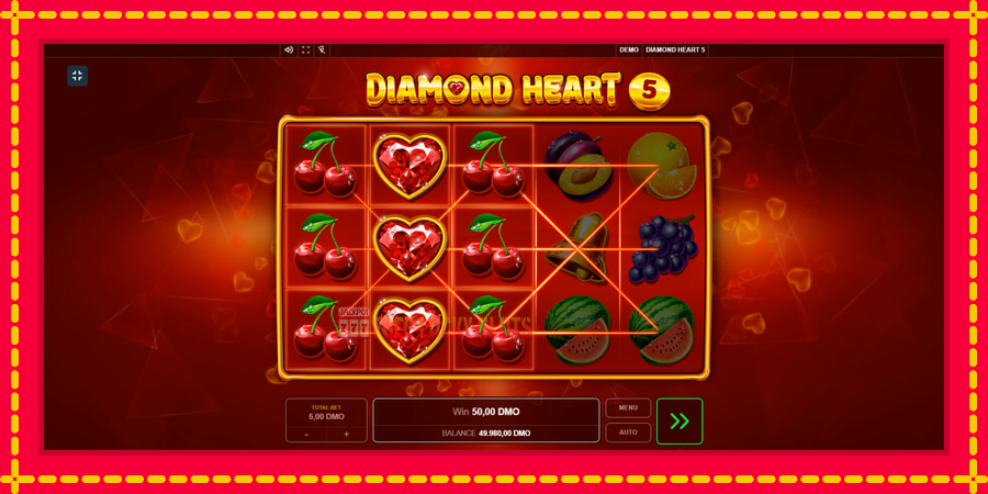 Diamond Heart 5: สล็อตแมชชีนพร้อมกราฟิกที่ทันสมัย, รูปภาพ 4