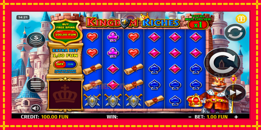 Kingdom Riches: สล็อตแมชชีนพร้อมกราฟิกที่ทันสมัย, รูปภาพ 1