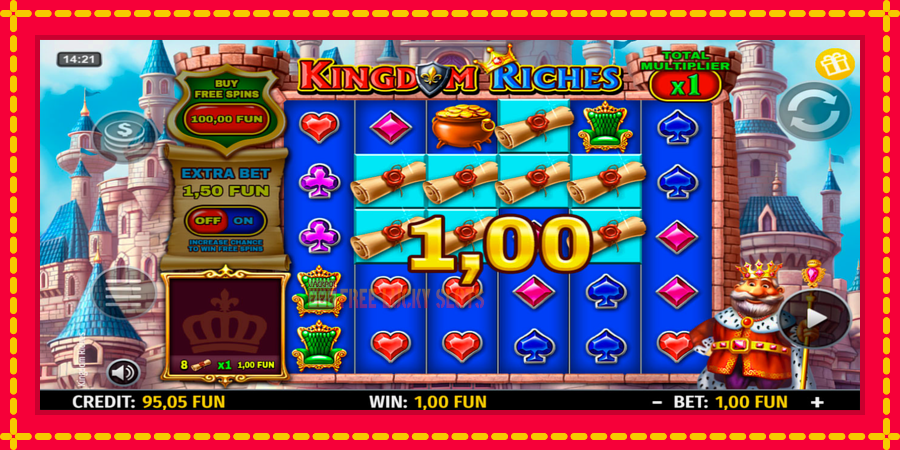 Kingdom Riches: สล็อตแมชชีนพร้อมกราฟิกที่ทันสมัย, รูปภาพ 3