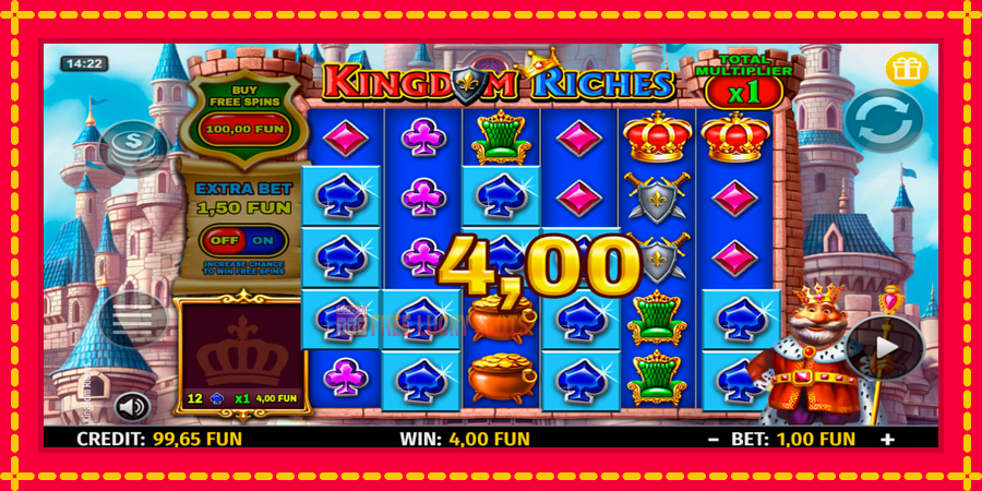 Kingdom Riches: สล็อตแมชชีนพร้อมกราฟิกที่ทันสมัย, รูปภาพ 4