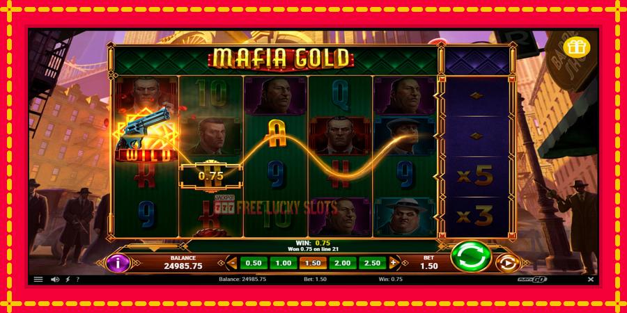 Mafia Gold: สล็อตแมชชีนพร้อมกราฟิกที่ทันสมัย, รูปภาพ 4