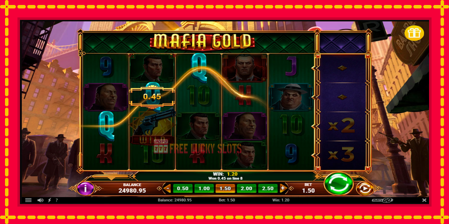 Mafia Gold: สล็อตแมชชีนพร้อมกราฟิกที่ทันสมัย, รูปภาพ 5