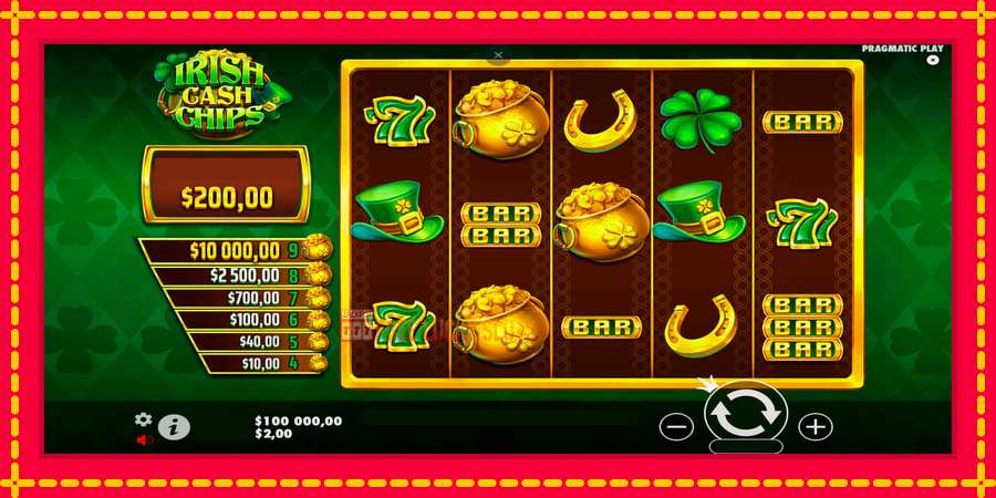 Irish Cash Chips: สล็อตแมชชีนพร้อมกราฟิกที่ทันสมัย, รูปภาพ 1