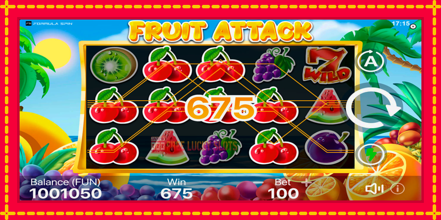 Fruit Attack: สล็อตแมชชีนพร้อมกราฟิกที่ทันสมัย, รูปภาพ 3