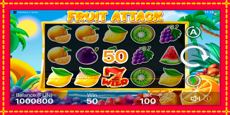 Fruit Attack: สล็อตแมชชีนพร้อมกราฟิกที่ทันสมัย, รูปภาพ 4