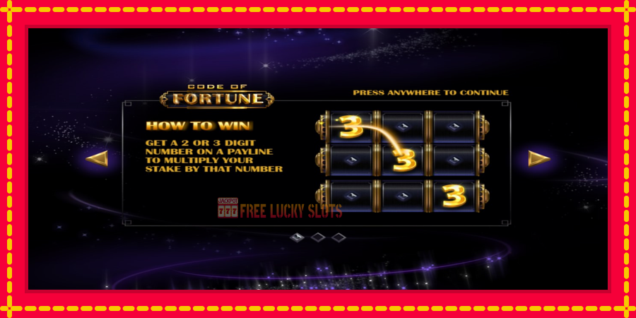 Code of Fortune: สล็อตแมชชีนพร้อมกราฟิกที่ทันสมัย, รูปภาพ 1