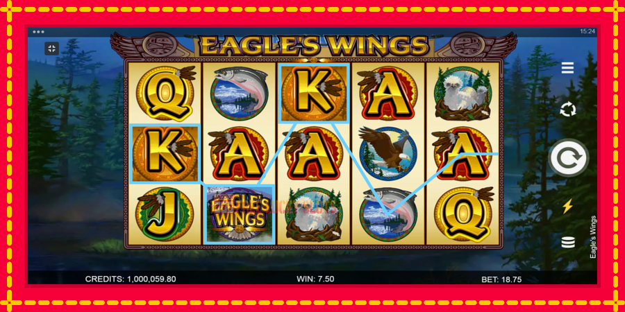 Eagles Wings: สล็อตแมชชีนพร้อมกราฟิกที่ทันสมัย, รูปภาพ 2