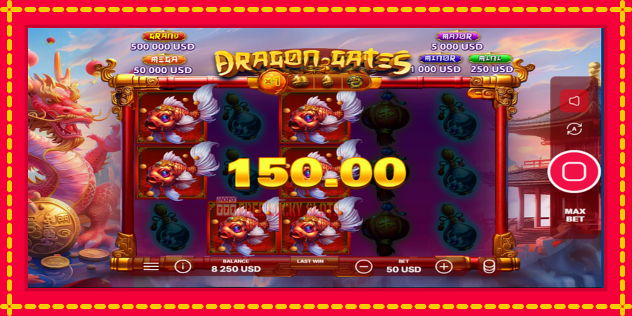 Dragon Gates: สล็อตแมชชีนพร้อมกราฟิกที่ทันสมัย, รูปภาพ 3