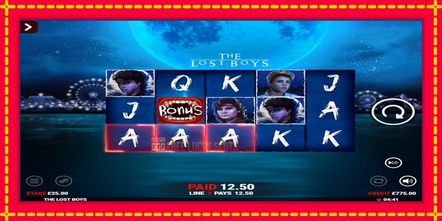 The Lost Boys Rapid Fire Jackpots: สล็อตแมชชีนพร้อมกราฟิกที่ทันสมัย, รูปภาพ 2