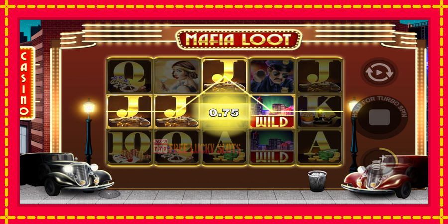 Mafia Loot: สล็อตแมชชีนพร้อมกราฟิกที่ทันสมัย, รูปภาพ 2