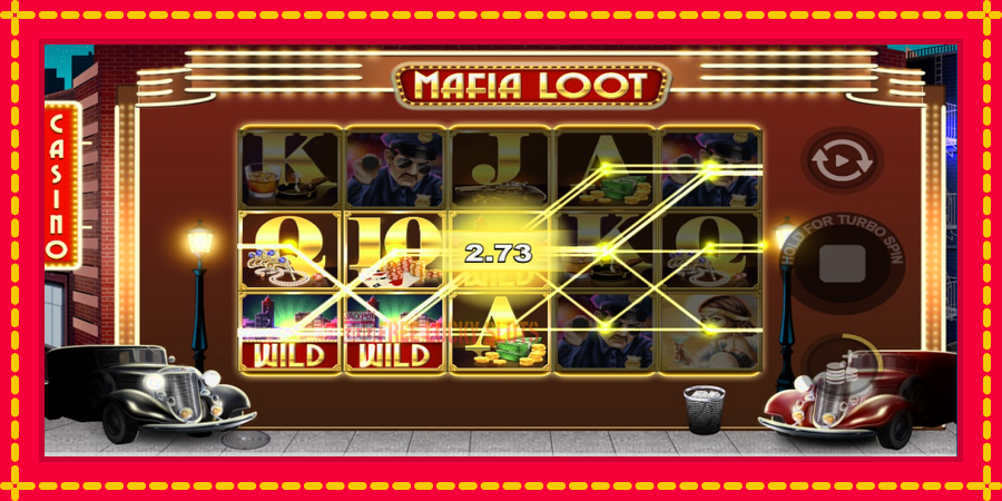 Mafia Loot: สล็อตแมชชีนพร้อมกราฟิกที่ทันสมัย, รูปภาพ 3