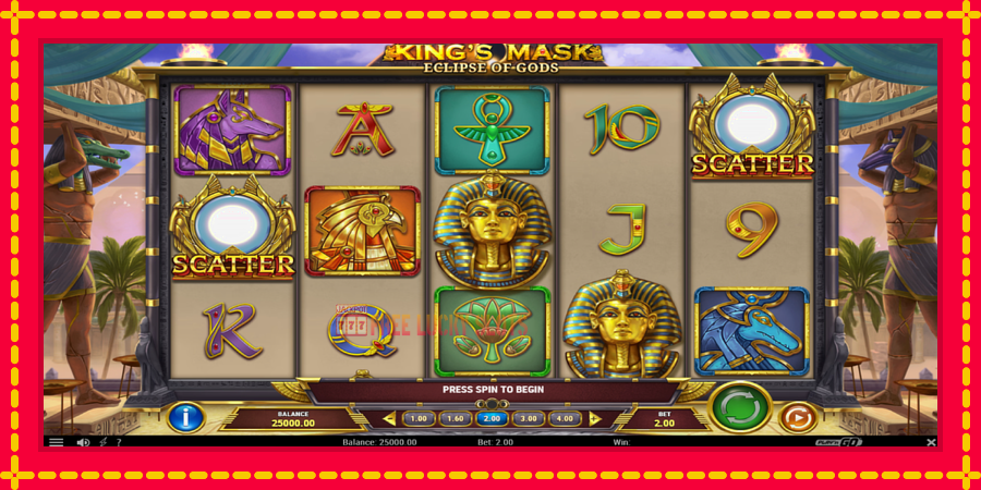 King’s Mask Eclipse of Gods: สล็อตแมชชีนพร้อมกราฟิกที่ทันสมัย, รูปภาพ 2