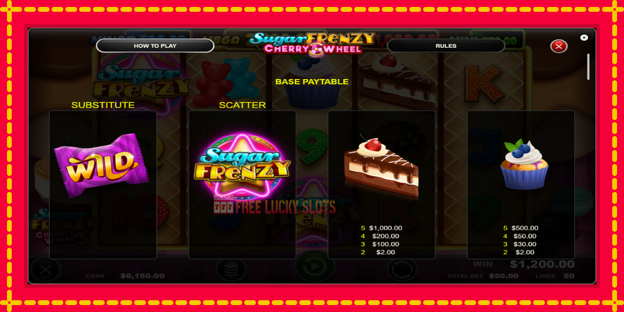 Sugar Frenzy Cherry Wheel: สล็อตแมชชีนพร้อมกราฟิกที่ทันสมัย, รูปภาพ 6