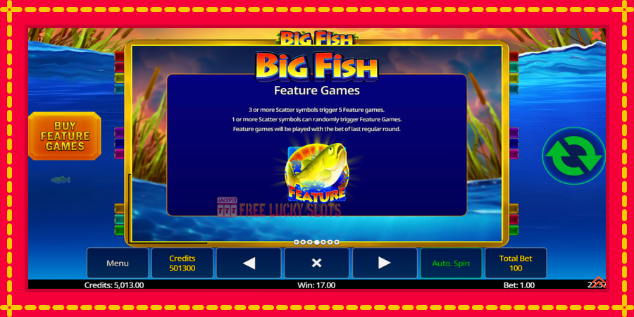 Big Fish: สล็อตแมชชีนพร้อมกราฟิกที่ทันสมัย, รูปภาพ 7