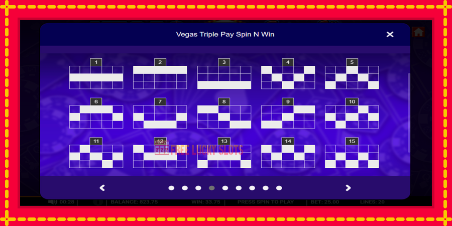 Vegas Triple Pay Spin n Win: สล็อตแมชชีนพร้อมกราฟิกที่ทันสมัย, รูปภาพ 5