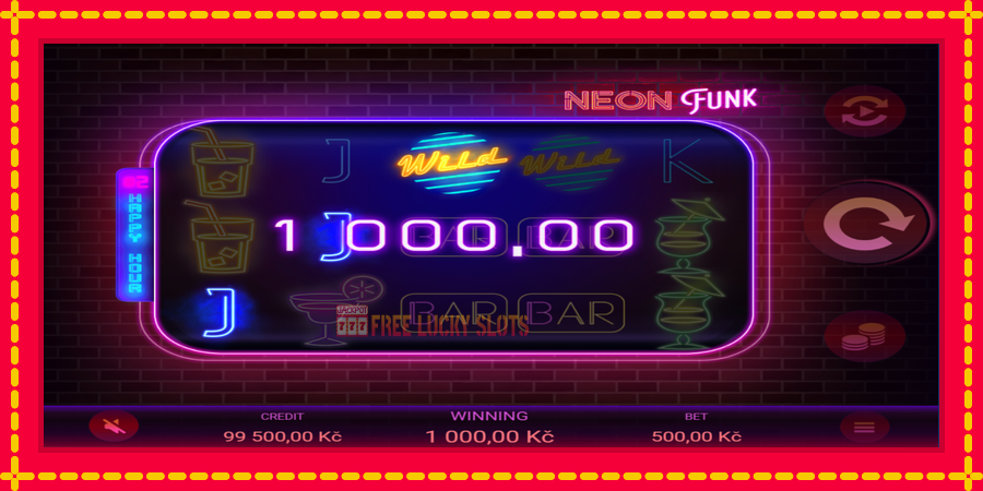 Neon Funk: สล็อตแมชชีนพร้อมกราฟิกที่ทันสมัย, รูปภาพ 2