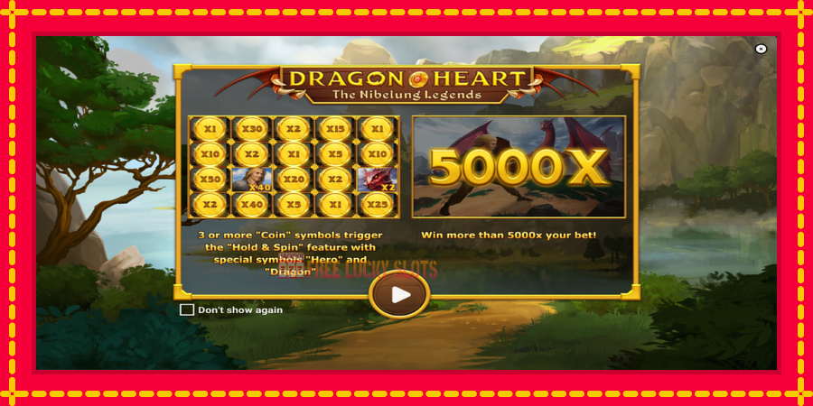 Dragon Heart: สล็อตแมชชีนพร้อมกราฟิกที่ทันสมัย, รูปภาพ 1