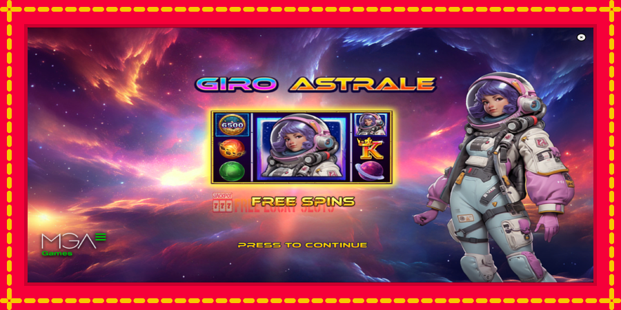 Giro Astrale: สล็อตแมชชีนพร้อมกราฟิกที่ทันสมัย, รูปภาพ 1