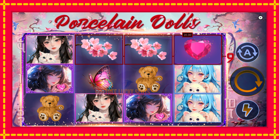 Porcelain Dolls: สล็อตแมชชีนพร้อมกราฟิกที่ทันสมัย, รูปภาพ 3