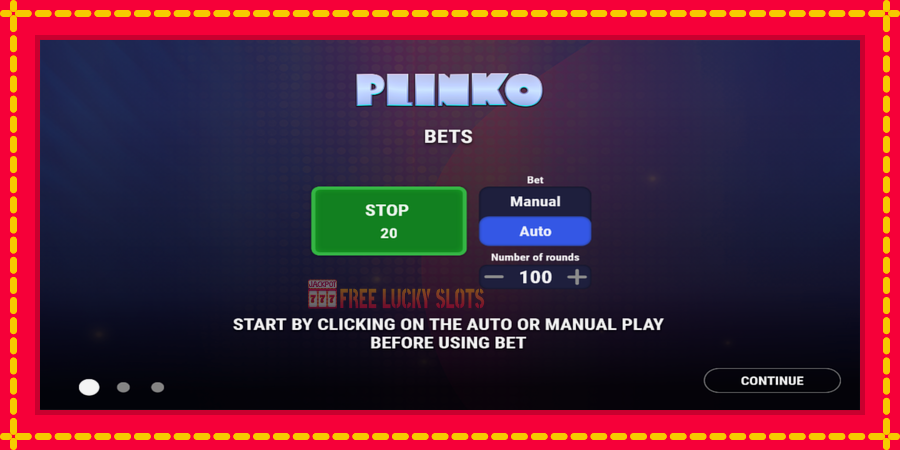 Plinko: สล็อตแมชชีนพร้อมกราฟิกที่ทันสมัย, รูปภาพ 1