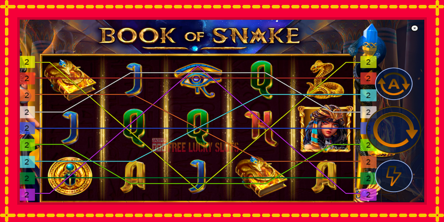 Book of Snake: สล็อตแมชชีนพร้อมกราฟิกที่ทันสมัย, รูปภาพ 2