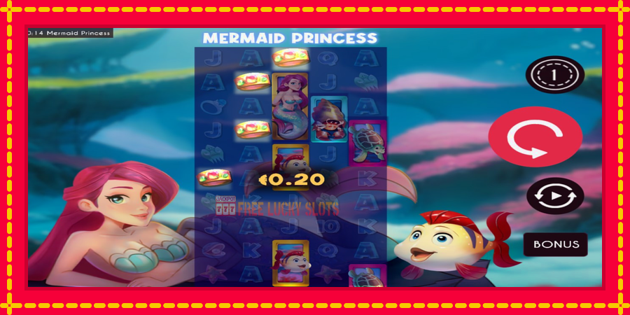 Mermaid Princess: สล็อตแมชชีนพร้อมกราฟิกที่ทันสมัย, รูปภาพ 3