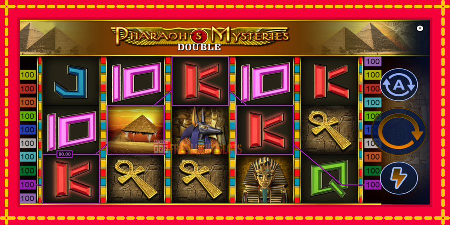 Pharaons Mysteries Double: สล็อตแมชชีนพร้อมกราฟิกที่ทันสมัย, รูปภาพ 4