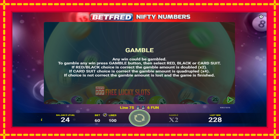 Betfred Nifty Numbers: สล็อตแมชชีนพร้อมกราฟิกที่ทันสมัย, รูปภาพ 6