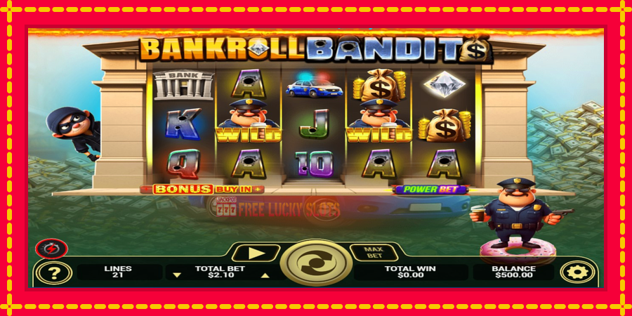 Bankroll Bandits: สล็อตแมชชีนพร้อมกราฟิกที่ทันสมัย, รูปภาพ 1