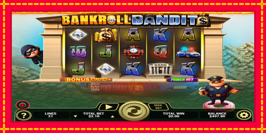 Bankroll Bandits: สล็อตแมชชีนพร้อมกราฟิกที่ทันสมัย, รูปภาพ 3