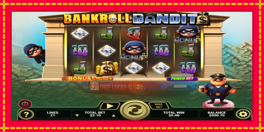 Bankroll Bandits: สล็อตแมชชีนพร้อมกราฟิกที่ทันสมัย, รูปภาพ 4