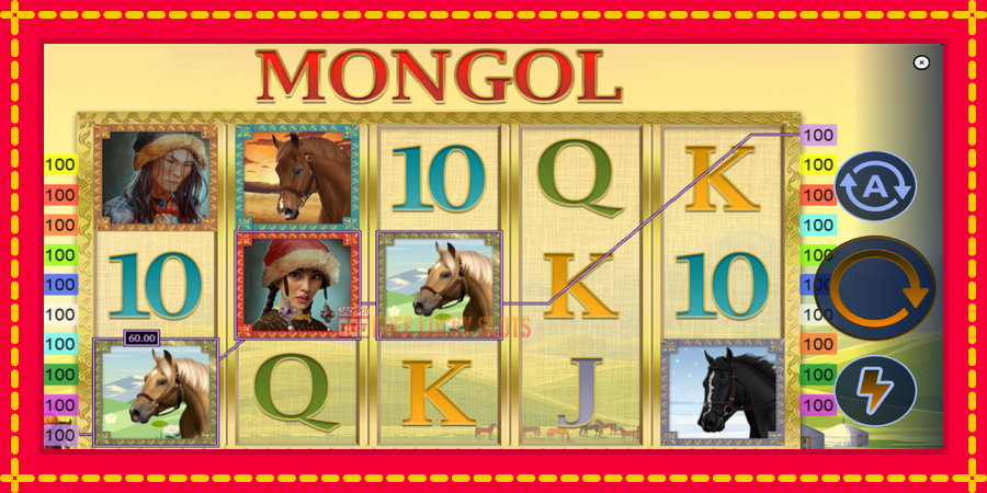 Mongol: สล็อตแมชชีนพร้อมกราฟิกที่ทันสมัย, รูปภาพ 3