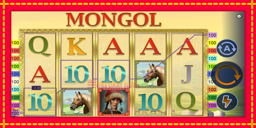 Mongol: สล็อตแมชชีนพร้อมกราฟิกที่ทันสมัย, รูปภาพ 4