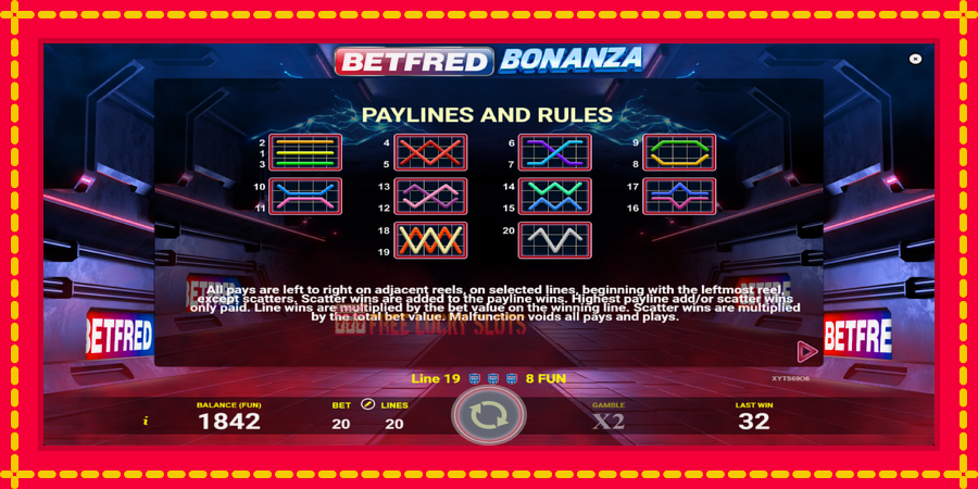 Betfred Bonanza: สล็อตแมชชีนพร้อมกราฟิกที่ทันสมัย, รูปภาพ 7