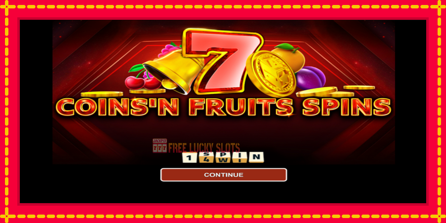 Coinsn Fruits Spins: สล็อตแมชชีนพร้อมกราฟิกที่ทันสมัย, รูปภาพ 1