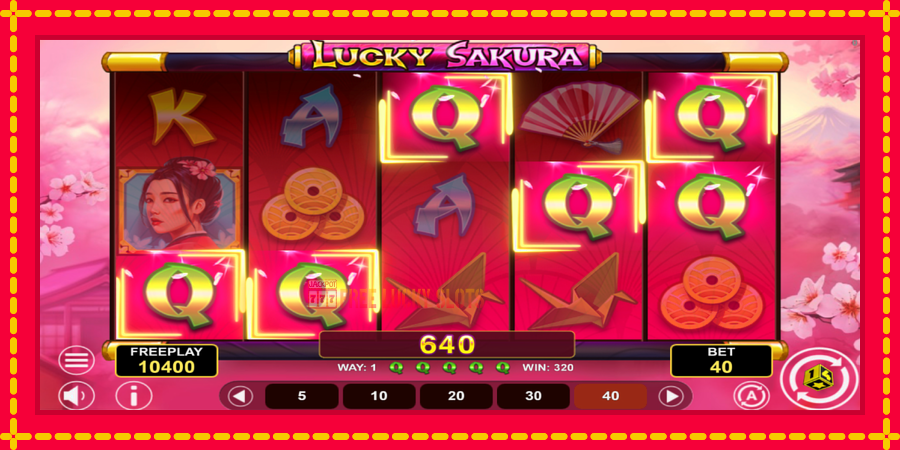 Lucky Sakura Win Spins: สล็อตแมชชีนพร้อมกราฟิกที่ทันสมัย, รูปภาพ 3